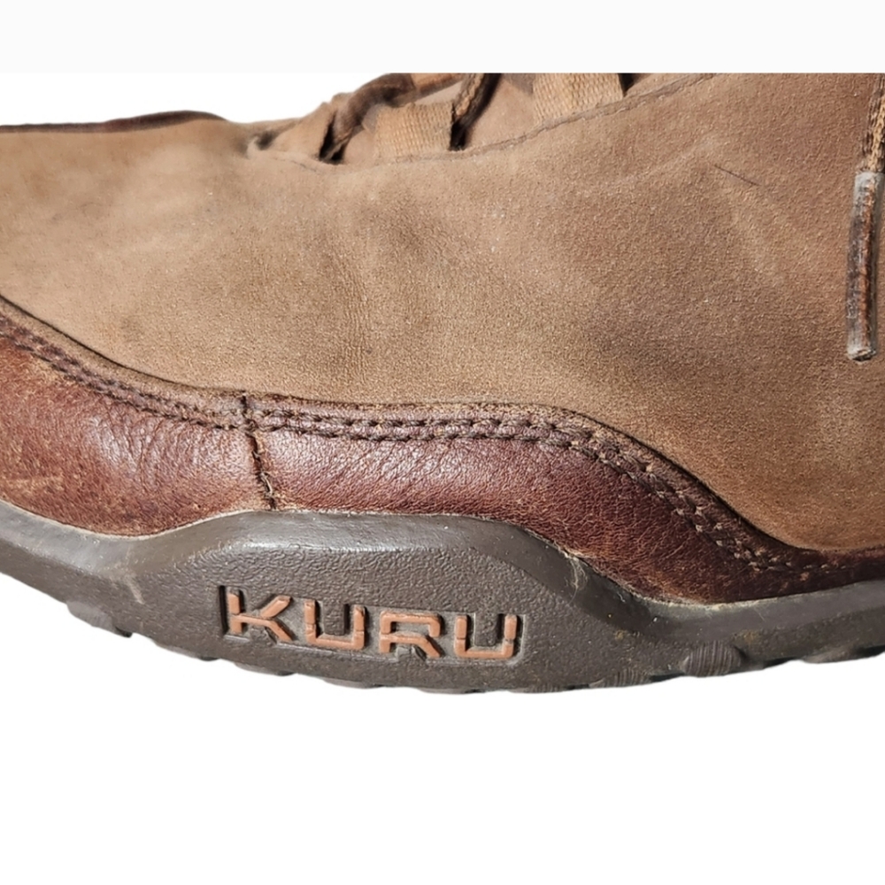 Men's Size 9.5 Wide Kuru Chicane Leather Hiking Shoes - Picture 3 of 12